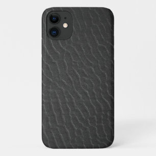 Schwarzes strukturiertes Texturmusterdruck Case-Mate iPhone Hülle