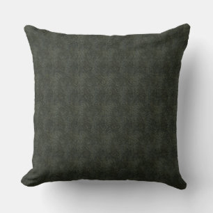 Schwarzes, stylisches Kissen