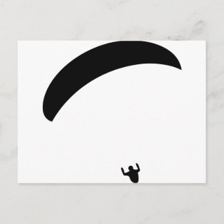 schwarzes Symbol Postkarte