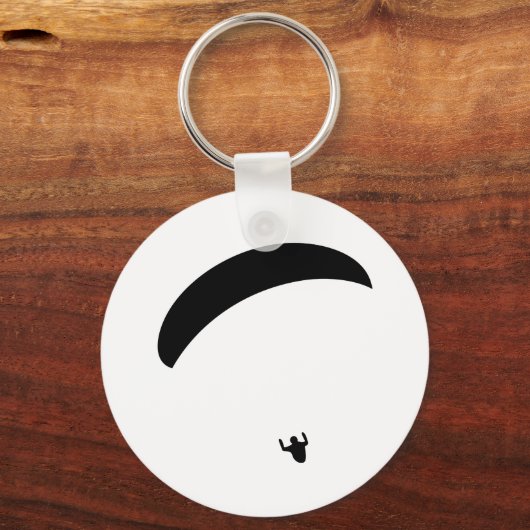 schwarzes Symbol Schlüsselanhänger (Vorderseite)