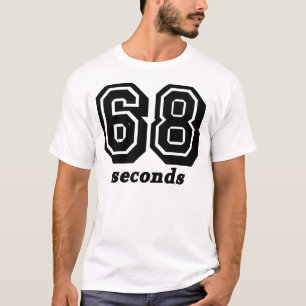 Schwarzes T-Shirt 68 Sekunden-BG