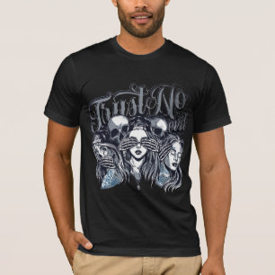 Schwarzes T-Shirt für Männer & Frauen Premium-Ba