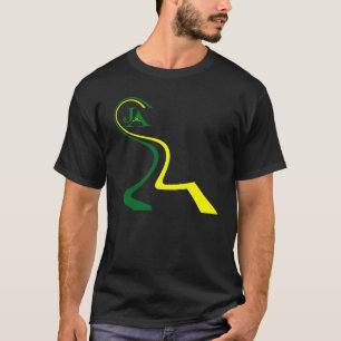 Schwarzes T-Shirt Jamaikas JA Seet