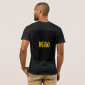 Schwarzes T-Shirt mit bestem Design (Schwarz voll)