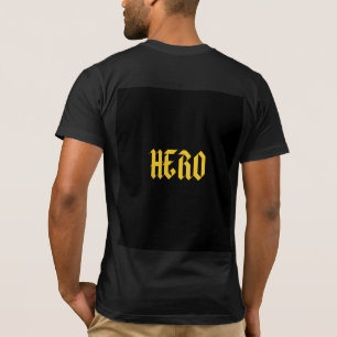 Schwarzes T-Shirt mit bestem Design