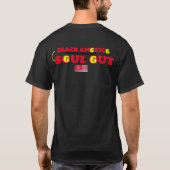 Schwarzes T-Shirt mit dunkler Seele Basic (Rückseite)