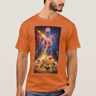 schwarzes T-Shirt mit langem Ärmel und menschliche