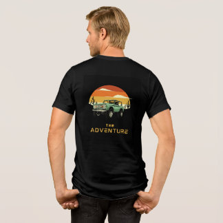 Schwarzes T-Shirt Tri-Blend Shirt