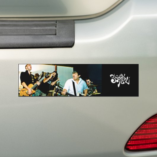 SCHWARZES TAXI.DenekaPeniston, schwarzes Logo 4 Autoaufkleber (Auf Auto)