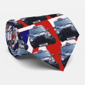 Schwarzes Taxi Londons Krawatte (Gerollt)