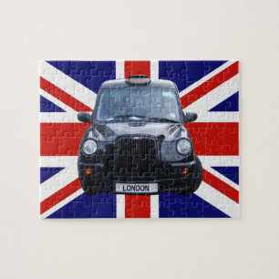 Schwarzes Taxi Londons Puzzle