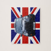 Schwarzes Taxi Londons Puzzle (Vertikal)