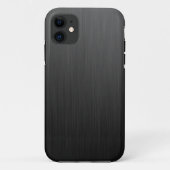 Schwarzes Titan Case-Mate iPhone Hülle (Rückseite)