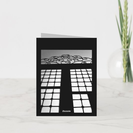 Schwarzes Tor Karte (Rückseite)