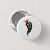 Schwarzes Tornadologo Button (Vorne & Hinten)