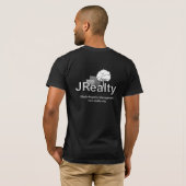 Schwarzes Tri-Blend T-Shirt (Schwarz voll)