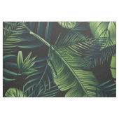 Schwarzes tropisches Muster Stoff (Fat Quarter (45,7 x 55,9 cm))