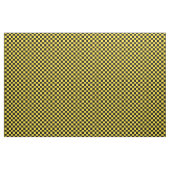 Schwarzes u. gelbes Schachbrett-Muster-Gewebe Stoff (Fat Quarter (45,7 x 55,9 cm))