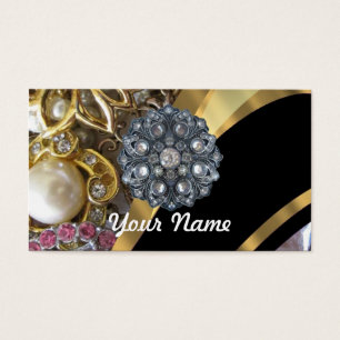 Schwarzes u. Gold bling sind