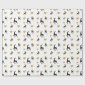 Schwarzes u. Goldren, Goldherz u. Geschenkpapier (Flach)