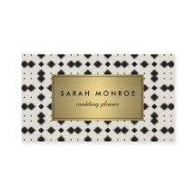 Schwarzes u. GoldZickzack Muster