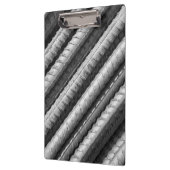 Schwarzes u. graues Rebar-Klemmbrett Klemmbrett (Links)