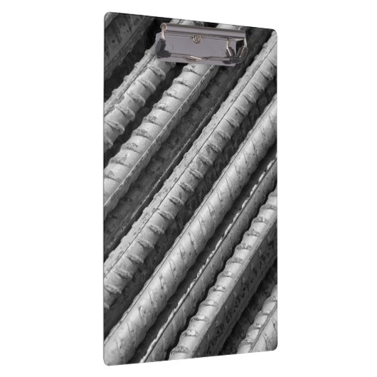 Schwarzes u. graues Rebar-Klemmbrett Klemmbrett (Rechts)