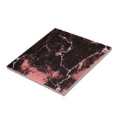 Schwarzes u. Rosa abstrakt Fliese (Seite)