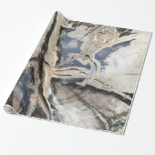 Schwarzes u. SahnekristallPackpapier Geschenkpapier (Ungerollt)