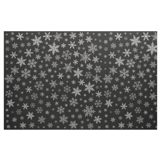 Schwarzes u. silbernes Grau der modernen Stoff (Fat Quarter (45,7 x 55,9 cm))