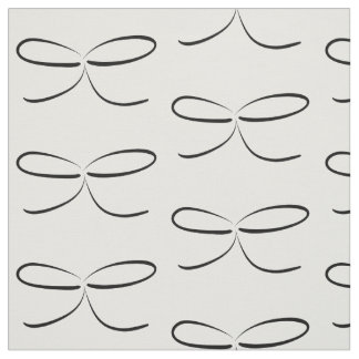 Schwarzes u. weißes Bogen-Gewebe Stoff