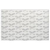 Schwarzes u. weißes Bogen-Gewebe Stoff (Fat Quarter (45,7 x 55,9 cm))