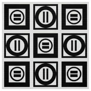 Schwarzes u. weißes geometrisches stoff