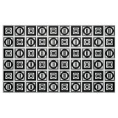 Schwarzes u. weißes geometrisches stoff (Fat Quarter (45,7 x 55,9 cm))