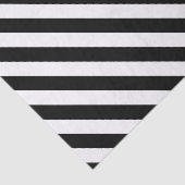 Schwarzes u. weißes gestreiftes seidenpapier (Ausschnitt)