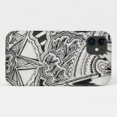 Schwarzes u. weißes Pfeilkasten iphone 5 Case-Mate iPhone Hülle (Rückseite (Horizontal))