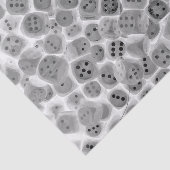 Schwarzes u. weißes Würfel-Druck-Seidenpapier Seidenpapier (Ausschnitt)