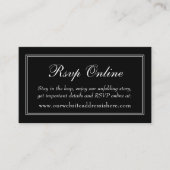 Schwarzes UAWG Online Begleitkarte (Vorderseite)