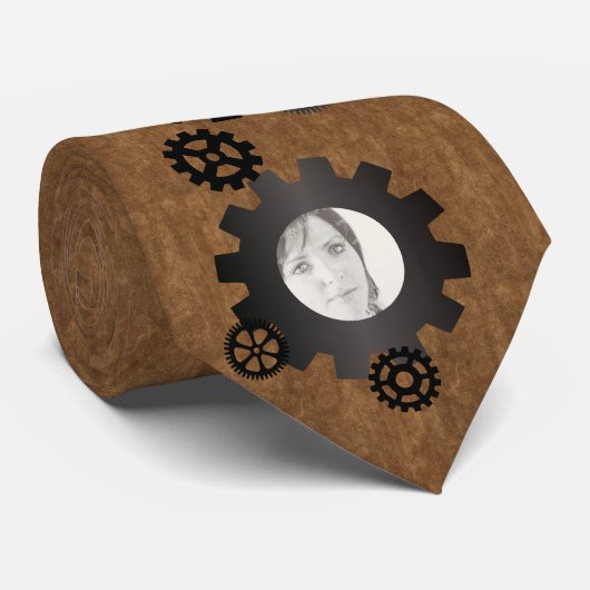 Schwarzes übersetzt Foto-Krawatte Krawatte (Gerollt)