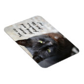 Schwarzes Übersichtsbild mit Motivierend Zitat Magnet (Rechte Seite)