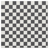 Schwarzes und benutzerdefiniertes Farbweißes Prüfp Stoff (Nahaufnahme)