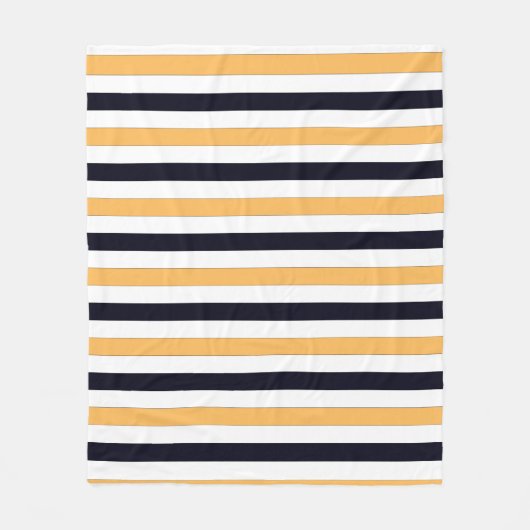 Schwarzes und das Pittsburgh-Decke der Goldmänner Fleecedecke (Vorderseite)