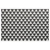 Schwarzes und Elfenbeinmodernes geometrisches Must Stoff (Fat Quarter (45,7 x 55,9 cm))