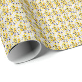 Schwarzes und gelbes Packpapier (Rolleneckpunkt)
