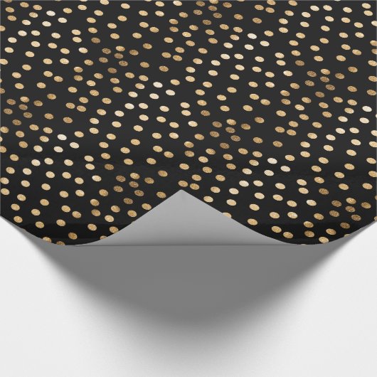Schwarzes und geschenkpapier (Ecke)