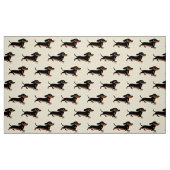 Schwarzes und glatter Dackel-Betrieb TANs Stoff (Fat Quarter (45,7 x 55,9 cm))