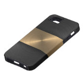 Schwarzes und Gold Case-Mate iPhone Hülle (unten)