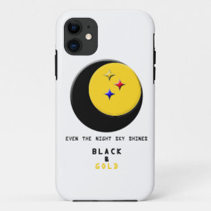 Schwarzes und Gold ist sogar im Himmels-Kasten Case-Mate iPhone Hülle