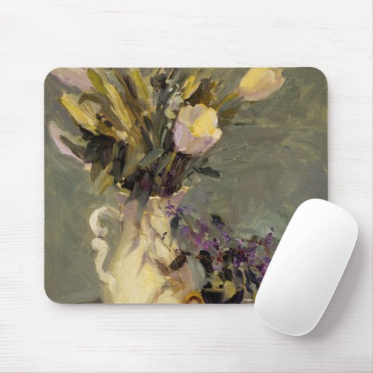 Schwarzes und Gold Mousepad (Mit Mouse)