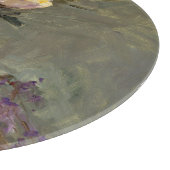 Schwarzes und Gold Schneidebrett (Ecke)